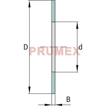 INA AS 2542 tenký axiální ložiskový kroužek