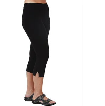 Dámské legíny Dámské 3/4 legíny REGÍNA, černá, černá, VS168