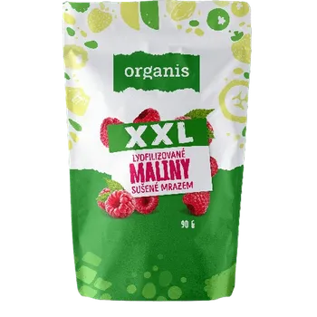 Sušené ovoce ORGANIS Malina sušené mrazem XXL 90 g
