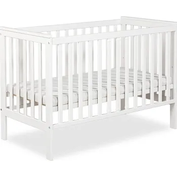 Dětská postýlka Klupś postýlka s bariérkou Iwo bílá 120x60