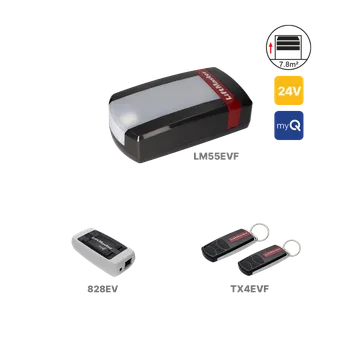 Pohon brány LiftMaster LM55EVF s myQ rozhraním 828EV