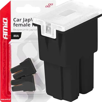 Autoelektrika JAPVAL PAL autopojistky samice 2 ks 80A AMIO-03394