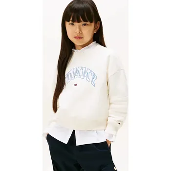 Chlapecká mikina Dětská mikina Tommy Hilfiger KG0KG08785.9BYA béžová 01X, vel. 140