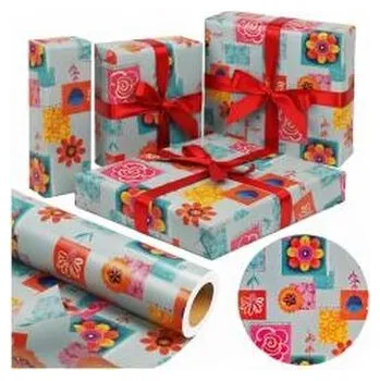 Set školních potřeb Papier kwiaty Kolorowy Ogród X-Strong 38cmx20m