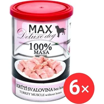 Krmivo pro psa Sokol Falco MAX deluxe krůtí svalovina bez kosti 6 × 400 g
