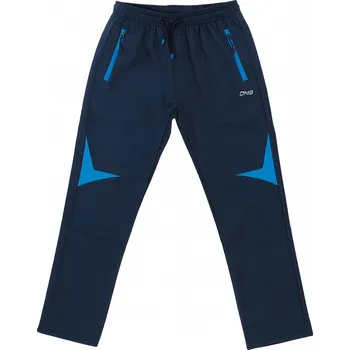 Dětský overall xcena Softshellové tepláky vyteplené modré Velikost: 140