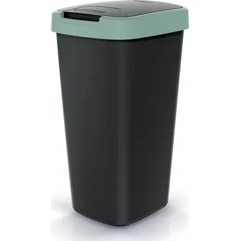 Odpadkový koš ODPADKOVÝ KOŠ DO KUCHYNĚ PRO TŘÍDĚNÍ ODPADU ČERNÝ 25L