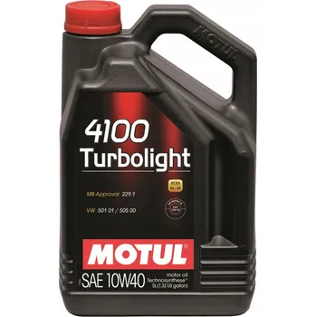 Motorový olej MOTOROVÝ OLEJ MOTUL TURBOLIGHT 4100 10W40 4L