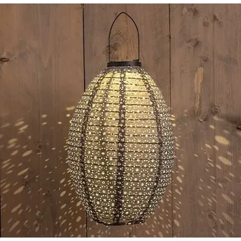 Stojací lampa Solární lampa šedá