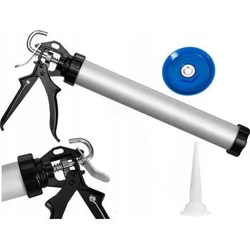 Vytlačovací pistole PISTOLE PRO VYTLÁČENÍ tmelů a silikonů 600ml + tryska
