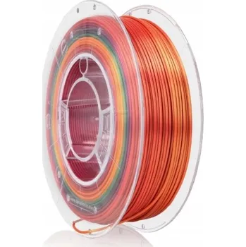 Filament PLA Filament ROSA 3D 1,75 mm Rainbow Silk Tropical 350 g