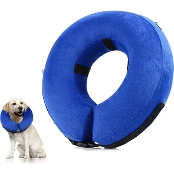 Ochranný límec pro zvířata Límec pro psy Yami, modrý, vel. M