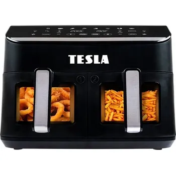 fritéza Tesla AirCook DualZone Q460 XXL, černá