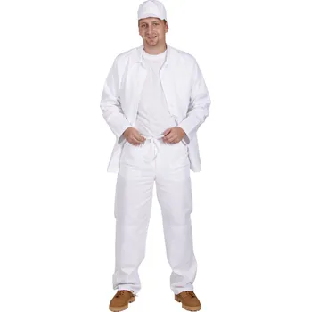 Pánské kalhoty Pánské kalhoty 0821, bílé, bílá, VS182