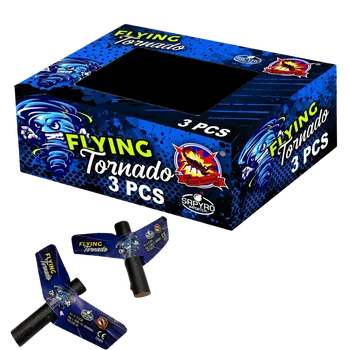 Zábavní pyrotechnika Dětská pyrotechnika Flying Tornado 3ks/bal