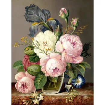 Obraz DIAMANTOVÁ VÝŠIVKA VELKÁ 60X40 CM DIAMOND PAINTING MOZAIKA DIAMANTOVÁ SADA 5D