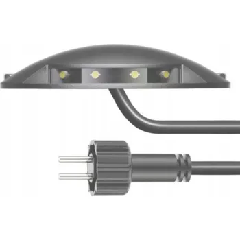 Venkovní osvětlení Venkovní LED svítidlo Bunda Black, 2-stranné, nájezdové