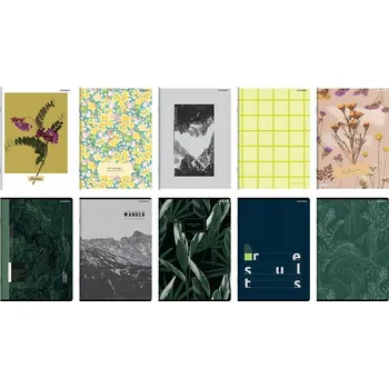 Sešit Sešit A5 s mřížkou TOP-2000, 80 listů