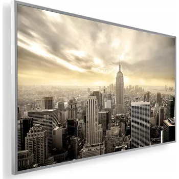 Přímotop INFRAČERVENÝ OHŘÍVAČ OBRAZ ELEKTRICKÝ 1000W SÁLAVÝ PANEL IR + TERMOSTAT