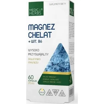 Medica Herbs hořčík chelát + Vit. B6 kapsle 60 ks