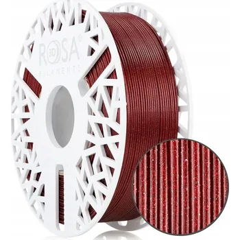 Filament PETG Filament Rosa 3d 1,75 mm 1000 g červený