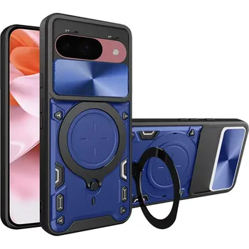 Pouzdro na mobilní telefon Kryt Google Pixel 9 / 9 Pro, Techsuit CamGuard Pro - modrý