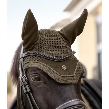Koňská maska proti hmyzu Čabraka proti hmyzu St. Gallen Waldhausen Barva: green brown, Velikost: FULL