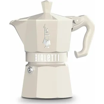 Kávovar Moka konvice Bialetti MOKA EXCLUSIVE Krémová Aluminium (3 šálky)
