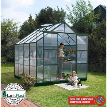Skleník LANIT PLAST URANUS 6700 PC 4 mm zelený