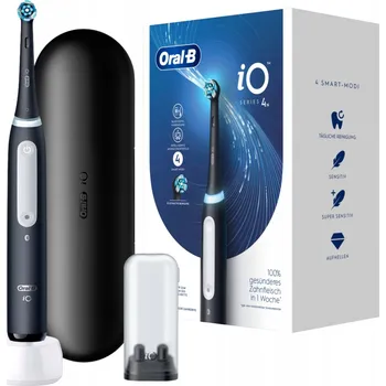 Elektrický zubní kartáček Elektrický magnetický Kartáček Oral-B iO4, černý