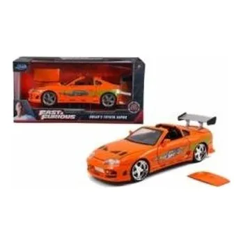autíčko Jada F&F Toyota Supra orange 1995 1:24