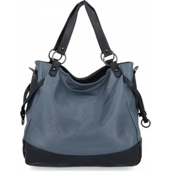 Kabelka Univerzální dámská taška XL od firmy Hernan HB982 Světle modrá/Tmavě modrá