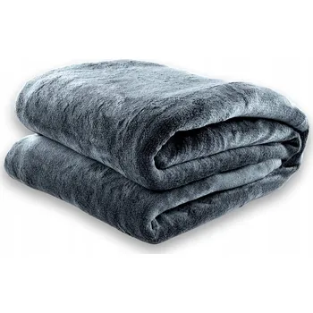 Prostěradlo Deka Grafen polyester 170 cm x 200 cm šedá