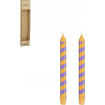 Svíčka Tradiční parafínová svíčka bez vůně Mica Decorations