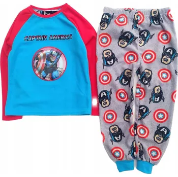 Chlapecké pyžamo MARVEL fleecové pyžamo AVENGERS, velikost 116