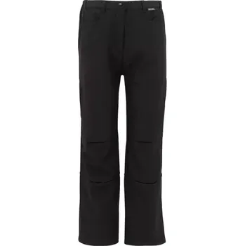 Chlapecké kalhoty dětské softshellové kalhoty REGATTA - KUnisex Softshell Pants - black (Regatta Kunisex Softshell Pants - černé)