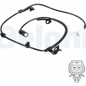 Přislušenství brzdového systému Snímač, počet otáček kol DELPHI SS20807