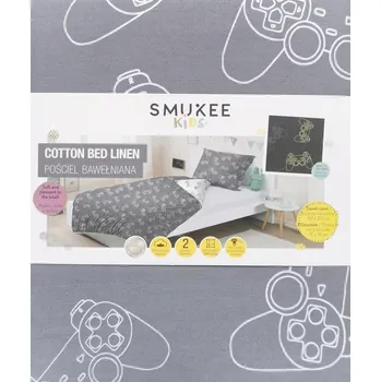 Povlečení Sada povlečení Smukee 160 x 200 cm šedá