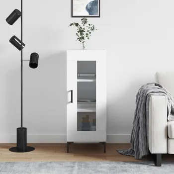 Příborník do zásuvky Nábytek XL Příborník bílý 34,5 x 34 x 90 cm kompozitní dřevo 828796