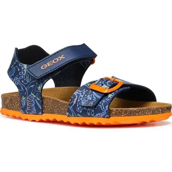 Dívčí sandály Dětské sandály Geox GHITA oranžová barva, J028LB.06A54 J028LB.06A54.28.35 22X, EUR 28
