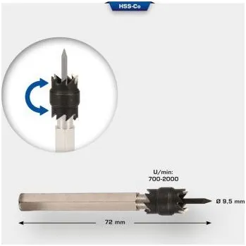 Nářadí pro automobil Brilliant Tools BT516001 Vrtací fréza na bodové svary