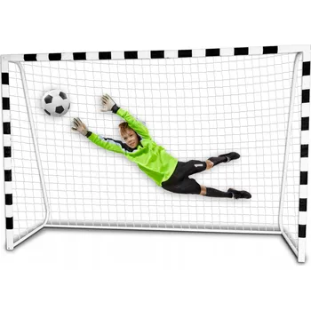 Fotbalová branka FOTBALOVÁ BRANKA TRÉNINKOVÁ PŘENOSNÁ VELKÁ KOVOVÁ 300x160 cm