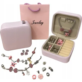 dětská sada na výrobu šperků DIY Sada na Výrobu Šperků – Náramky a Náhrdelníky Dárek