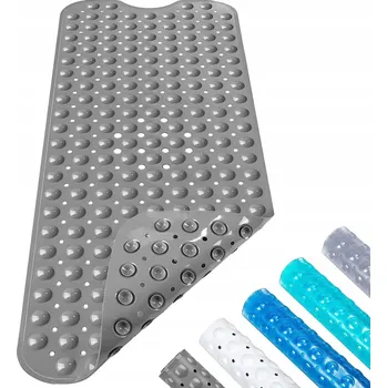 Protiskluzová podložka PROTISKLUZOVÁ PODLOŽKA DO VANY ŠEDÁ 100 x 40 cm