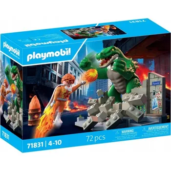 Stavebnice Playmobil Playmobil 71831 Hrdinský souboj s ještěrem
