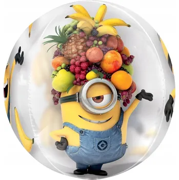 Balónek Fóliový balónek Orbz Mimoni (Despicable Me) 38 x 40 cm