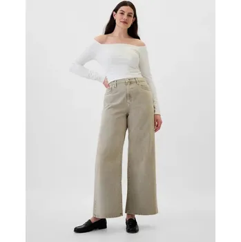 Oblečení a móda Široké džíny pro ženy GAP High Rise Wide 540632-00 Velikost: 31LONG - prodloužená délka Tričko zdarma při nákupu nad 3000,-!