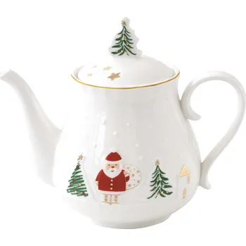 Konvice na čaj Easy Life Porcelánová konev Let It Snow