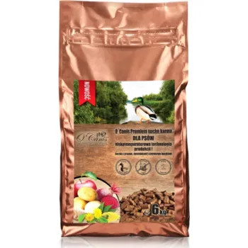 Krmivo pro psa O CANIS Premium Duck with millet, potatoes and red beetroot - suché krmivo pro psy - 6kg