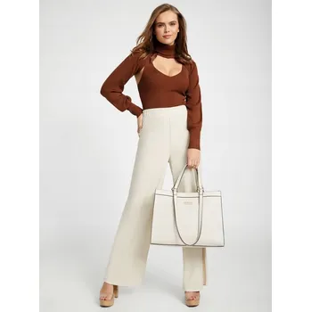 Kabelka Guess kabelka eko kůže béžová